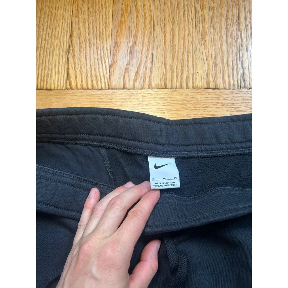 Nike USC Trojans Black Sweatpants XL Elastic Waistband Logo Joggers
